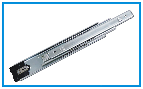 Heavy duty bayonet mounting drawer slide with interlock system